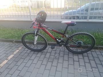 MTB junior TORPADO VIPER T610 - BLACK/RED 24"