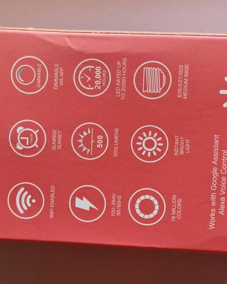 Luci con wifi Alexa - google