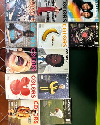 COLORS Magazine Oliviero Toscani Lotto 13 numeri