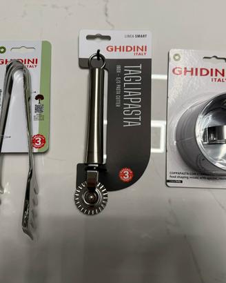 Set di accessori da cucina in acciaio inox (NUOVI)