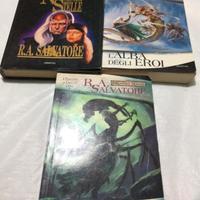 R. A. Salvatore 3 libri L’eredità di Drizz