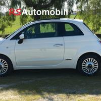 FIAT 500 1.2 LOUNGE PELLE RED TETTO P. GARANZIA12/
