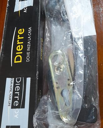 maniglia nera per porte tagliafuoco 