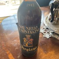 Brunello montalcino 1982