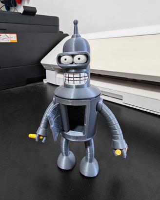Bender Futurama 15 cm – Stampa 3D dipinta a mano