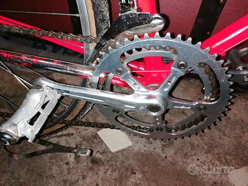 bici vintage pedali campagnolo,freni cross balilla