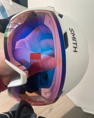 Casco sci SMITH nuovo con etichetta misura L