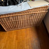 Cestone in vimini porta tutto