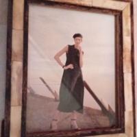 Portaritratto donna con basco