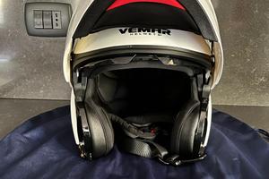 Casco modulare WEMAR, bianco, taglia XL