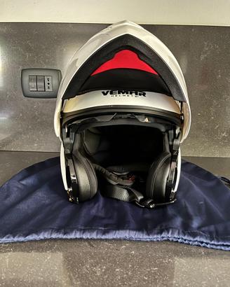 Casco modulare WEMAR, bianco, taglia XL