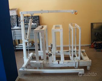 Banco dima raddrizzatura telai e forcelloni moto