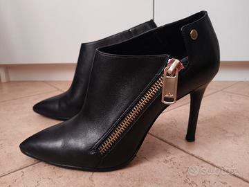 Stivaletti Liu Jo, tacchi spillo cerniera oro n 40