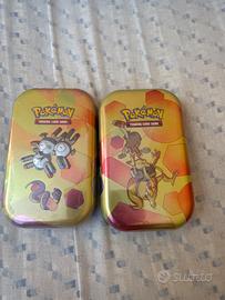 Pokémon mini tin 151 sigillate - 4 bustine 151