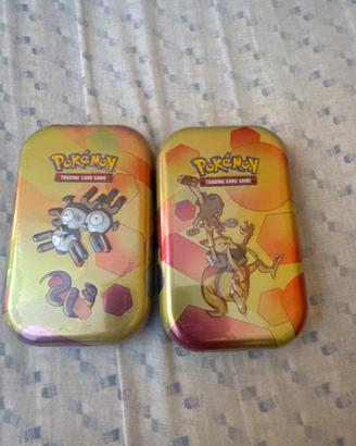 Pokémon mini tin 151 sigillate - 4 bustine 151