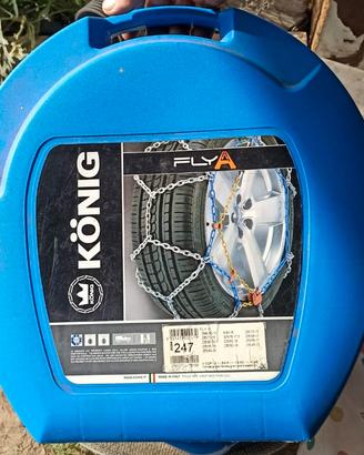 Catene da neve KONIG FLY A 247 Nuove - 16 mm