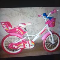 Bici unicorno 14 pollici