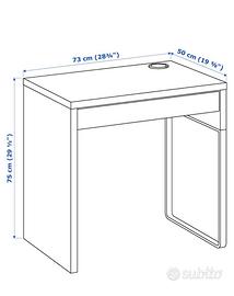 Scrivania ikea micke