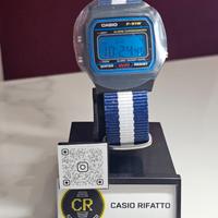 Casio F-91W Custom Blue & White Edition – NUOVO co