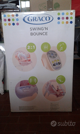Altalena marca Graco a batteria swing n' bounce
