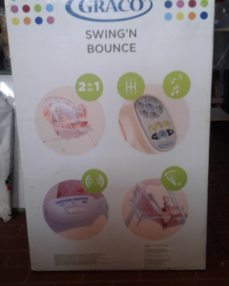 Altalena marca Graco a batteria swing n' bounce
