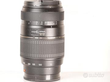 Tamron 70 300 per sony alpha macro