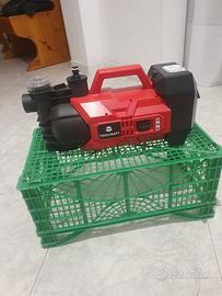 Pompa TOOLCRAFT da giardino travaso acqua batteria