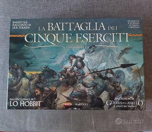 Miniature gioco "La battaglia dei cinque eserciti"