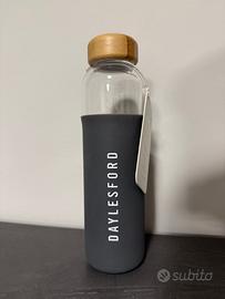 Eco Borraccia in Vetro | Trasparente | Grigia