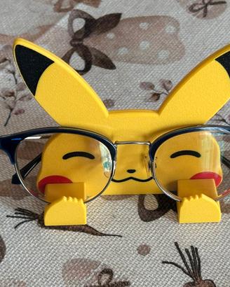 Supporto Porta Occhiali Pickachu Pokemon