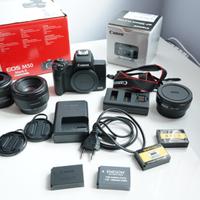 Canon EOS M50 Mark II + Kit completo + 50mm Canon