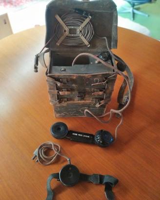 Telefono militare da campo Guardiafili Mod. 1931