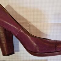 Décolleté a punta tonda magenta Marc by Marc Jacob