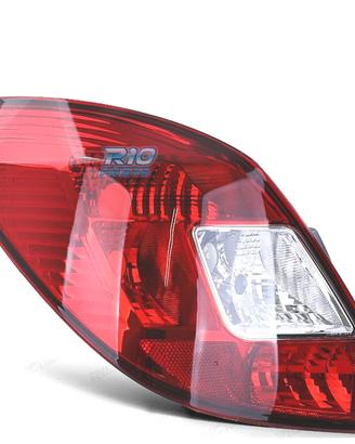 FANALE SINISTRO OPEL CORSA D 06- ROSSO BIANCO