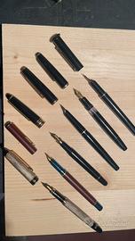 Lotto sei penne stilografiche