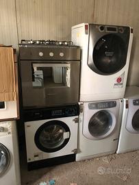Lavatrice lavasciuga frigo cucina gas forno piano