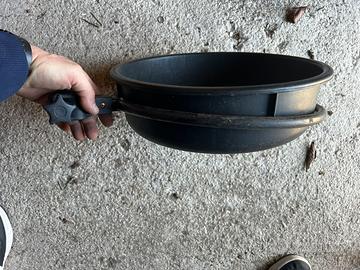 Cerchio + bacinella e bracci per barra