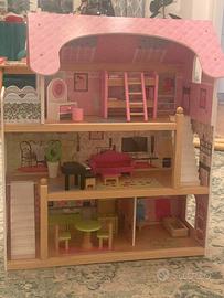 casa bambole perfetta e completa