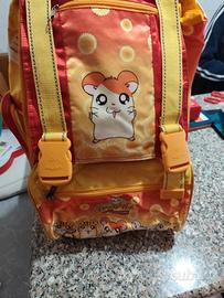 Zaino scuola Hamtaro vintage – RARO, perfette cond