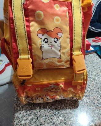 Zaino scuola Hamtaro vintage – RARO, perfette cond