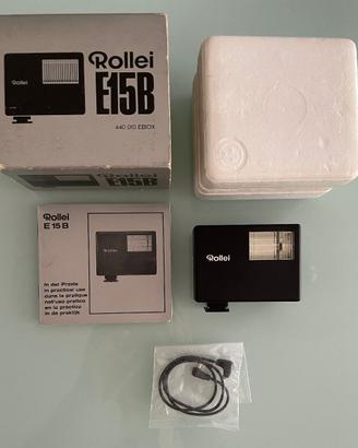 Flash Rollei E15B per fotocamere analogiche