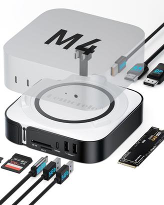 Dock per Mac mini M4 con DisplayPort 4K