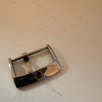 Omega fibbia ardiglione 18mm per cinturino
