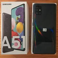 Samsung Galaxy A51 128g black + Cover Samsung