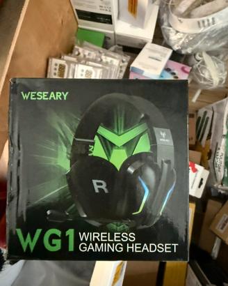 WG1 wirless cuffie NUOVE gaming