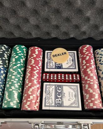 Scatola da gioco poker