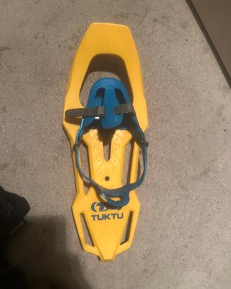 2 coppie di Ciaspole kids tuktu sun