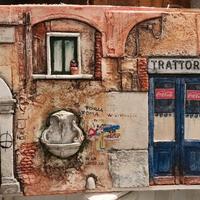 QUADRO IN RILIEVO  VECCHIA ROMA 