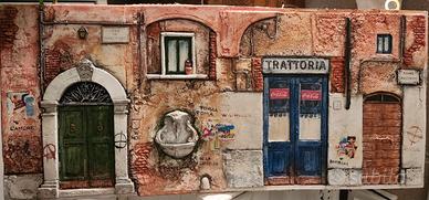 QUADRO IN RILIEVO  VECCHIA ROMA 