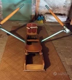 Vogatore anni 60 massello di faggio